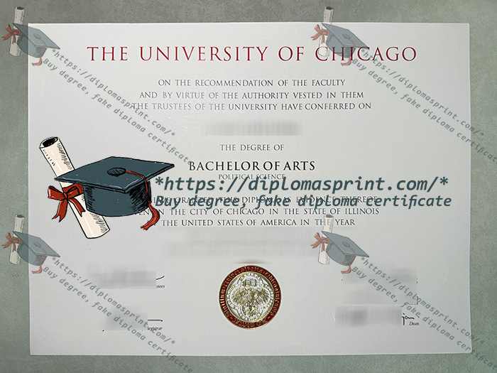 UChicago Diploma, University of Chicago Diploma