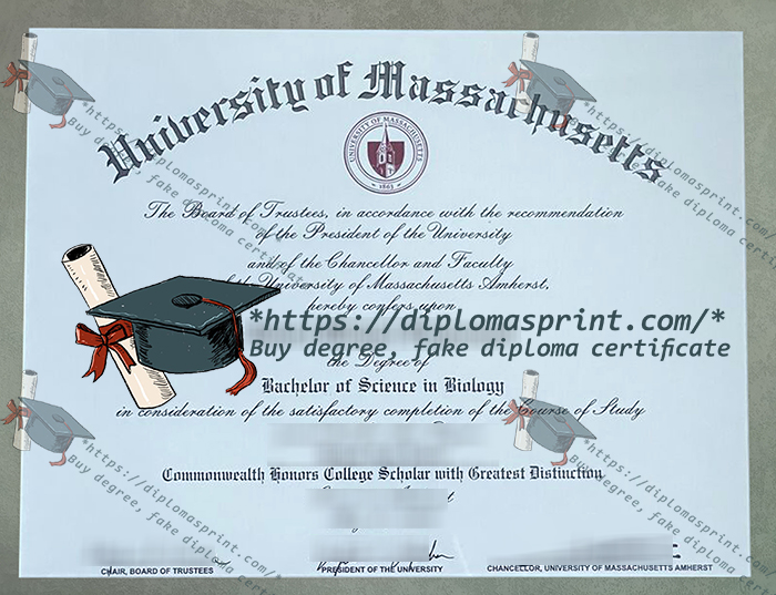 UMass Amherst Diploma