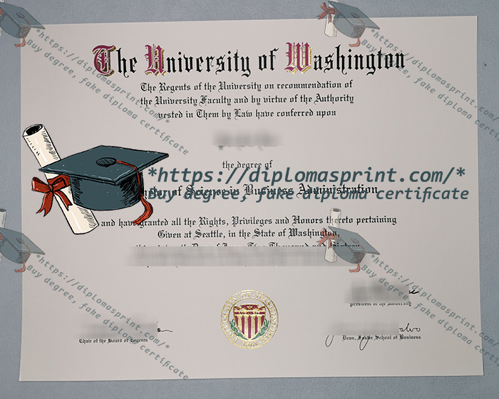 University of Washington Diploma