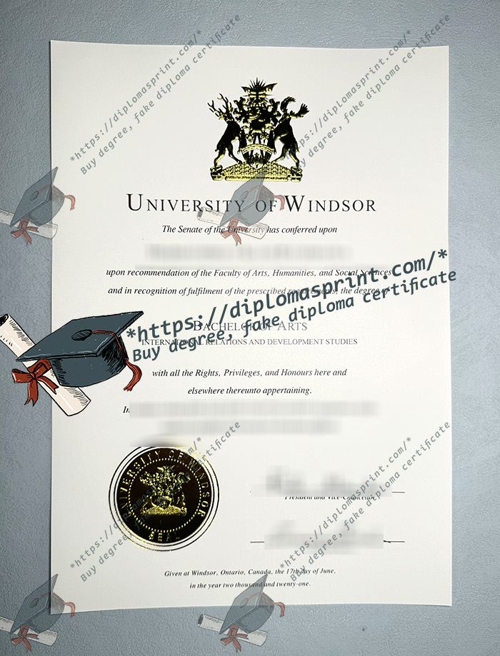 University of Windsor Diploma, UWindsor Diploma