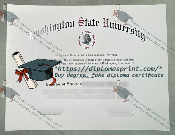 Washington State University Diploma