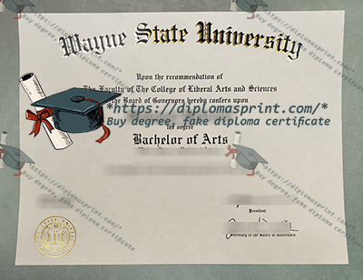 Wayne State University Diploma