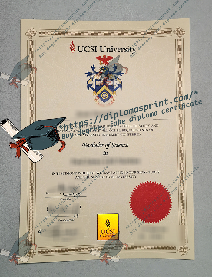 UCSI University Diploma