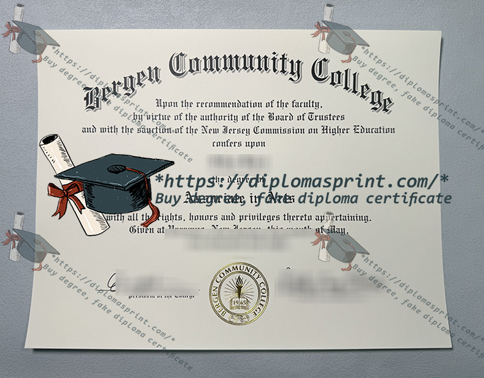 Bergen Community College Diploma