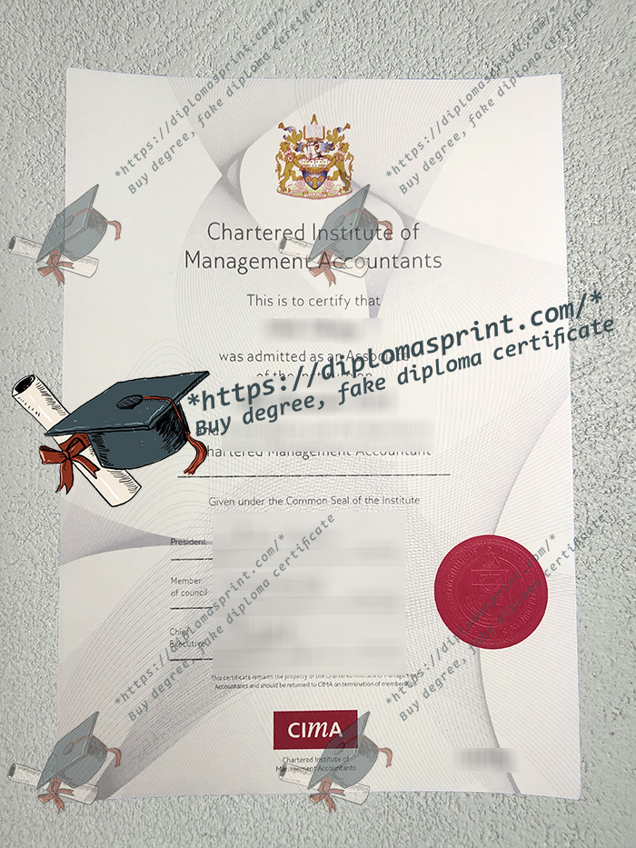 CIMA Certificate, Chartered Institute of Management Accountants Certificate