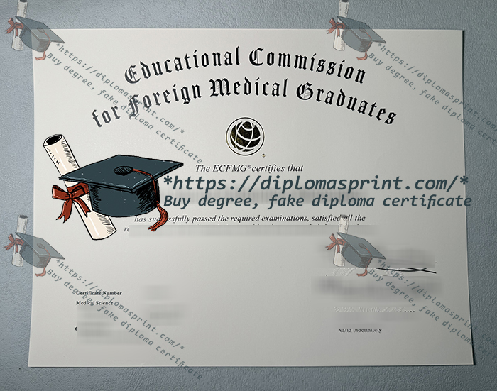 ECFMG Certificate, Educational Commission for Foreign Medical Graduates Certificate