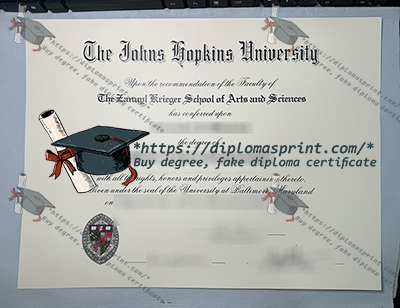 JHU Diploma