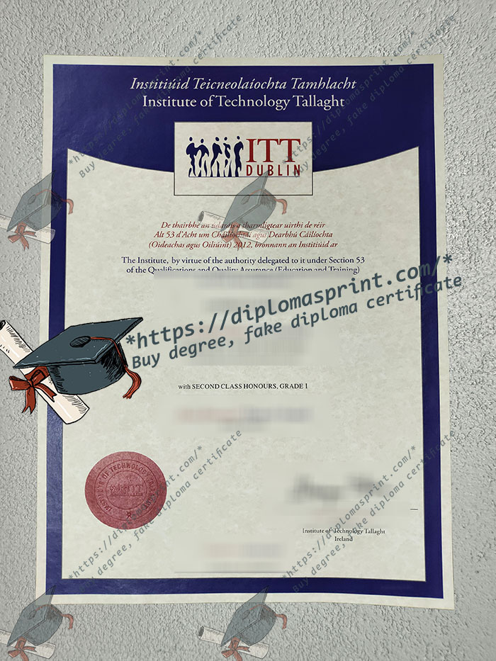 Institute of Technology Tallaght Diploma, ITT Diploma