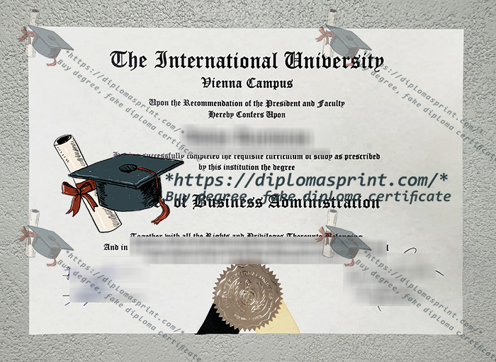 International University Vienna Diploma, IUV Diploma International University Vienna Diploma, IUV Diploma