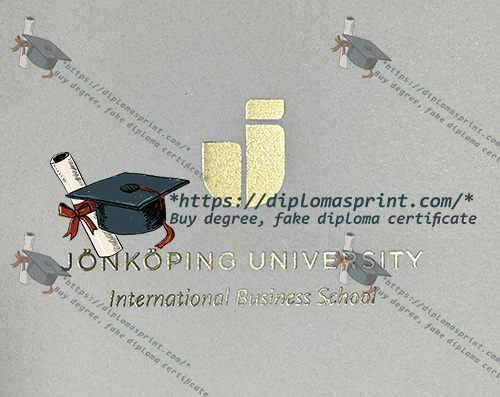 Jönköping University Diploma Gold stamping LOGO