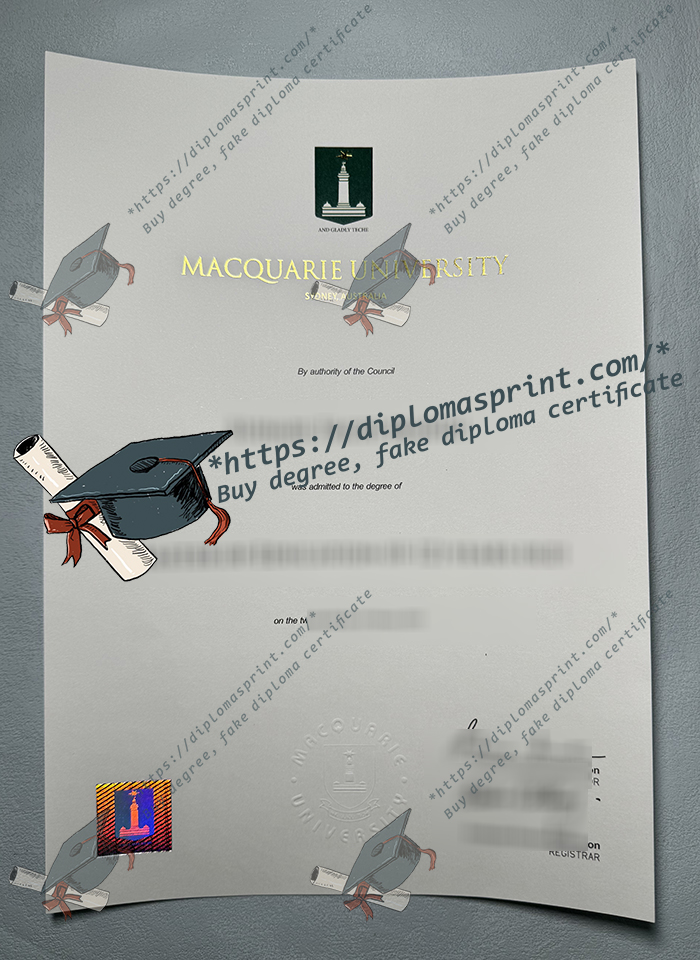 Macquarie University Diploma