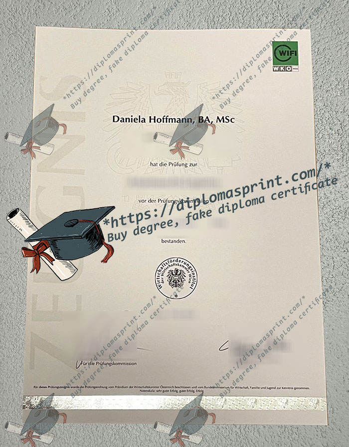 WIFI Diploma, Wirtschaftsförderungsinstitut Diploma