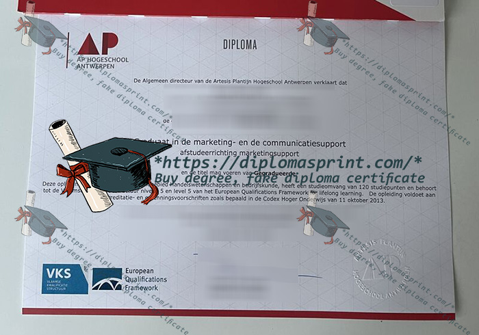 AP Hogeschool Antwerpen Diploma AP Hogeschool Antwerpen Diploma