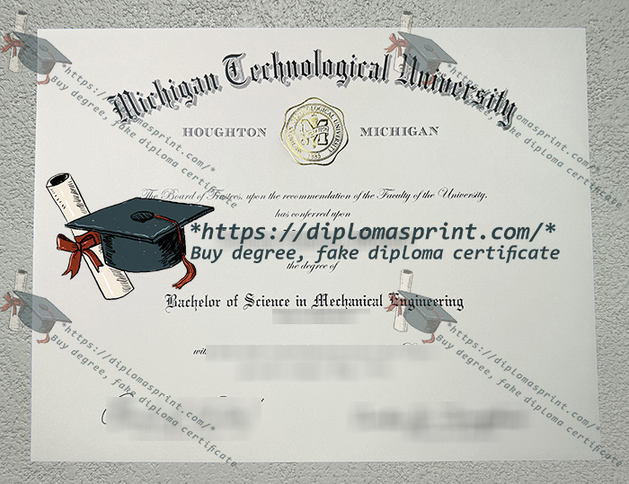 Michigan Technological University Diploma, MTU Diploma Michigan Technological University Diploma, MTU Diploma