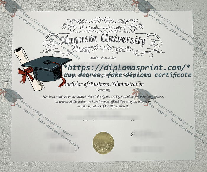 Augusta University Diploma Augusta University Diploma