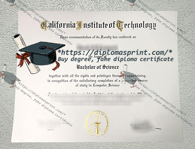 California Institute of Technology Diploma