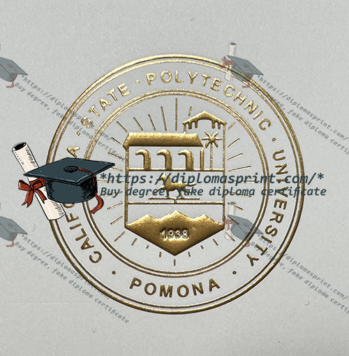 California State Polytechnic University Pomona Diploma seal