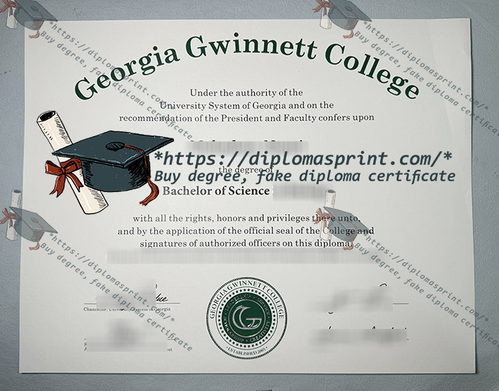 Georgia Gwinnett College Diploma, GGC Diploma Georgia Gwinnett College Diploma, GGC Diploma
