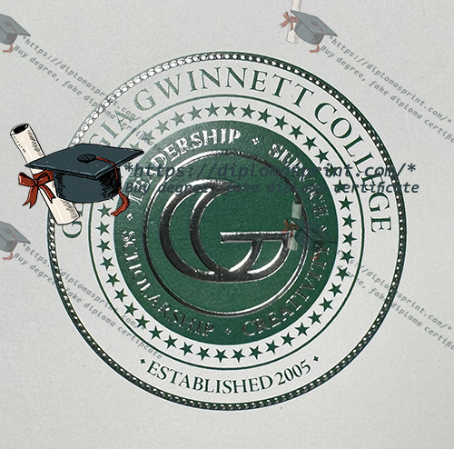 Georgia Gwinnett College Diploma seal Georgia Gwinnett College Diploma seal