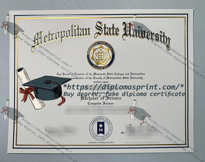 Metropolitan State University Diploma, Metro State Diploma Metropolitan State University Diploma, Metro State Diploma