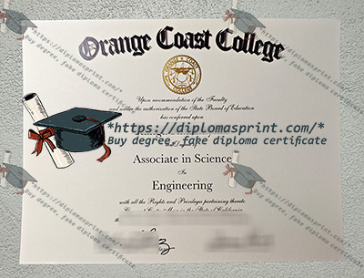 Orange Coast College Diploma