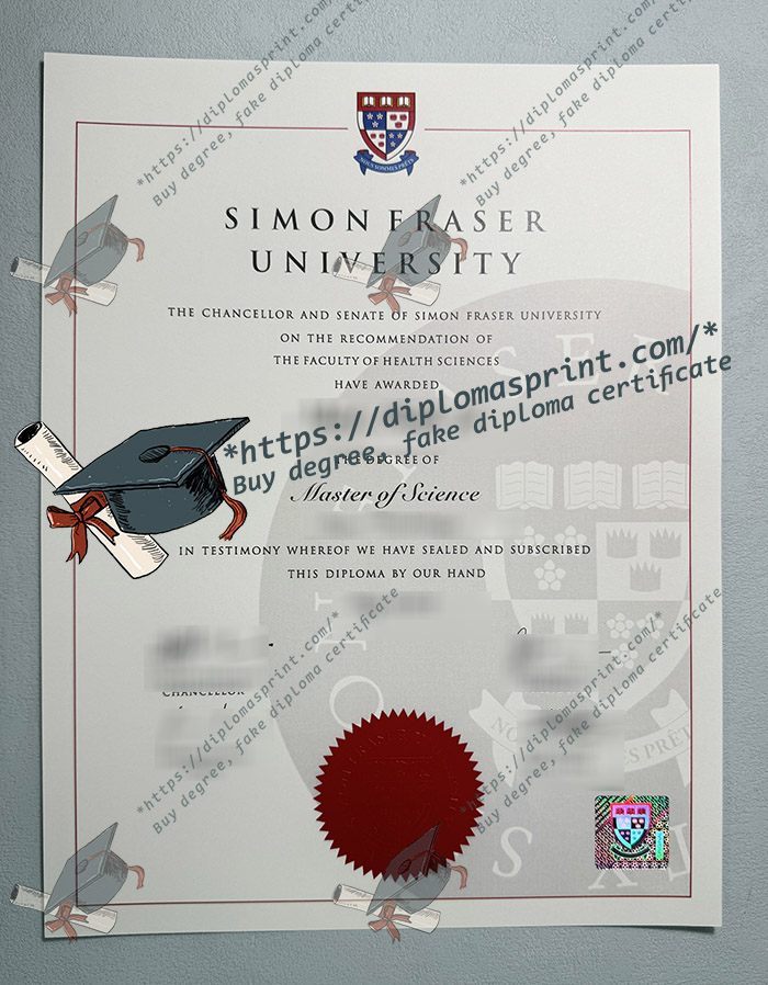 Simon Fraser University Diploma Simon Fraser University Diploma