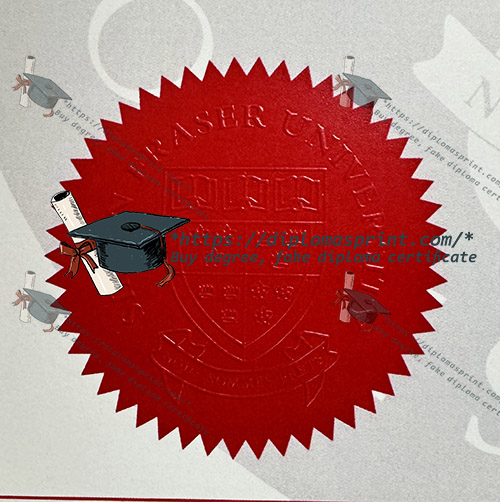 SFU Diploma seal SFU Diploma seal