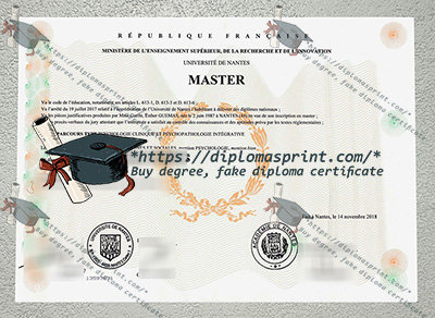 Université de Nantes Diplôme