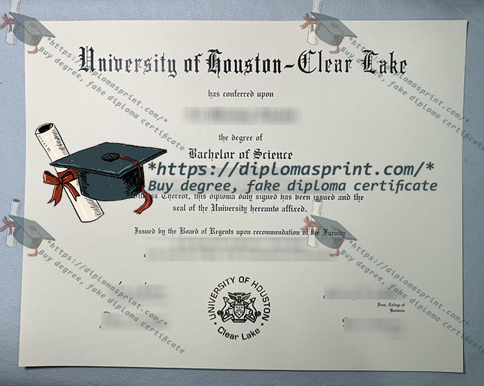 UHCL Diploma, University of Houston–Clear Lake Diploma UHCL Diploma, University of Houston–Clear Lake Diploma