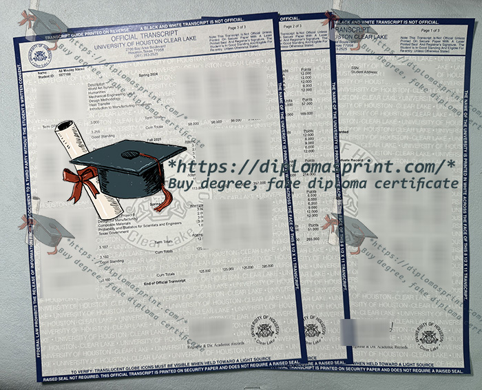 UHCL Transcript, University of Houston–Clear Lake Transcript UHCL Transcript, University of Houston–Clear Lake Transcript