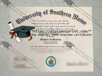 University of Maine Diploma