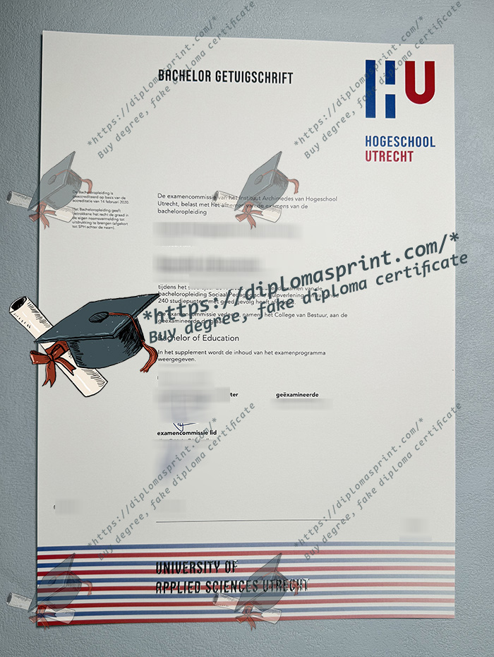 hogeschool utrecht Bachelor Getuigschrift hogeschool utrecht Bachelor Getuigschrift