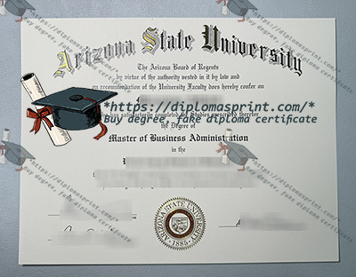 Arizona State University Diploma