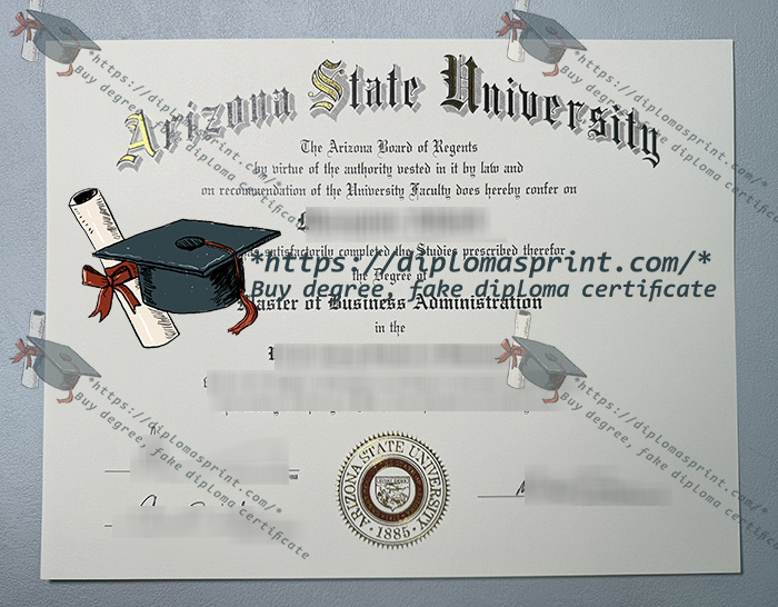 Arizona State University Diploma, ASU Diploma Arizona State University Diploma, ASU Diploma
