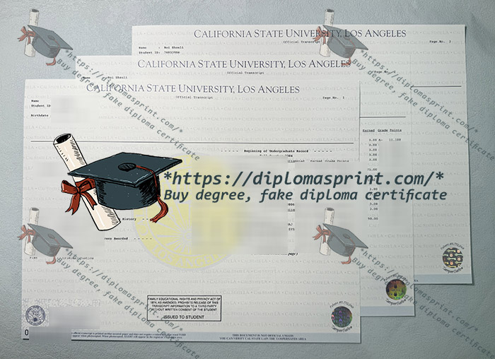 Cal State LA transcript Cal State LA transcript