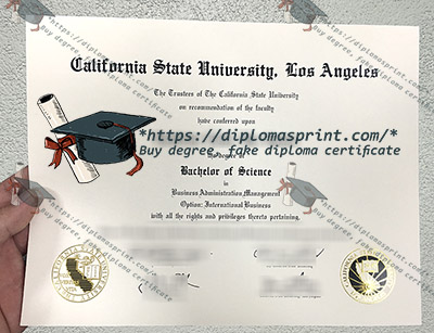 Cal State LA Diploma