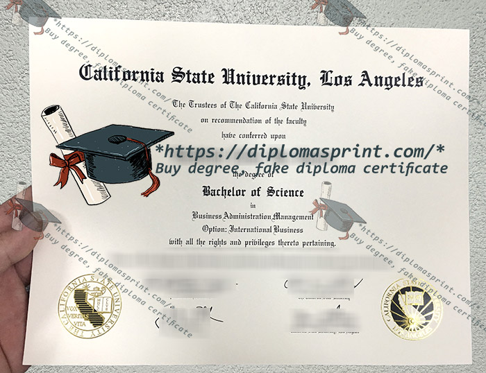 Cal State LA Diploma Cal State LA Diploma
