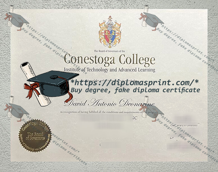 Conestoga College Diploma Conestoga College Diploma
