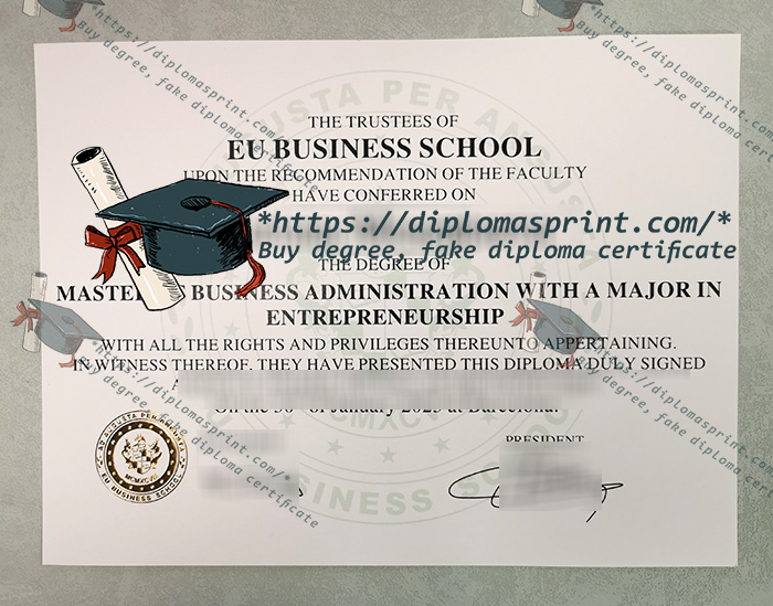 EU Business School Diploma EU Business School Diploma