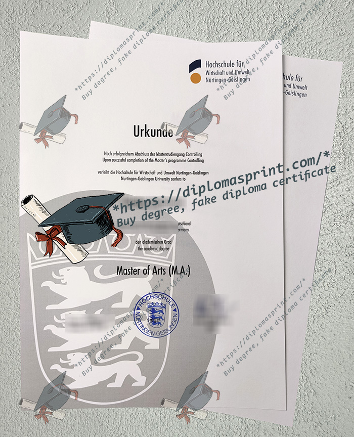 HFWU Urkunde HFWU Urkunde