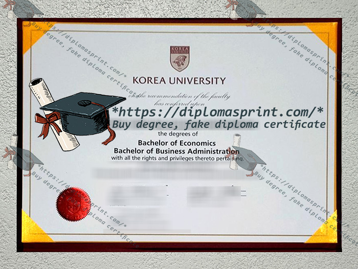 Korea University Diploma Korea University Diploma