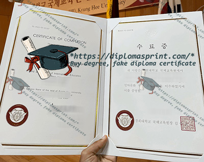 Kyung Hee University Diploma