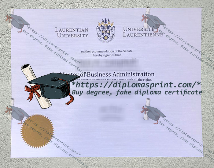 Laurentian University Diploma, Université Laurentienne Diploma Laurentian University Diploma, Université Laurentienne Diploma