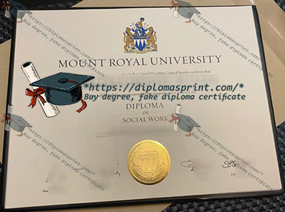 Mount Royal University Diploma
