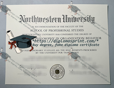 Northwestern University Diploma