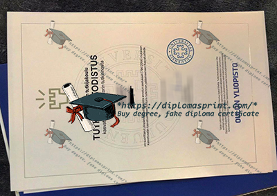 Oulun yliopisto Degree Certificate