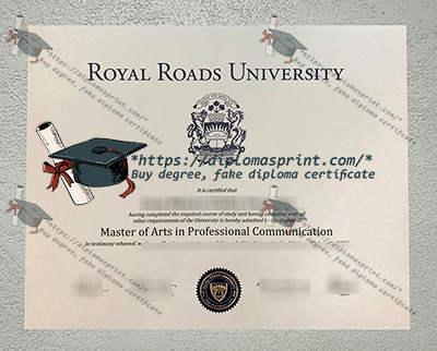 Royal Roads University Diploma