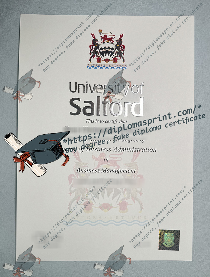University of Salford Degree University of Salford Degree