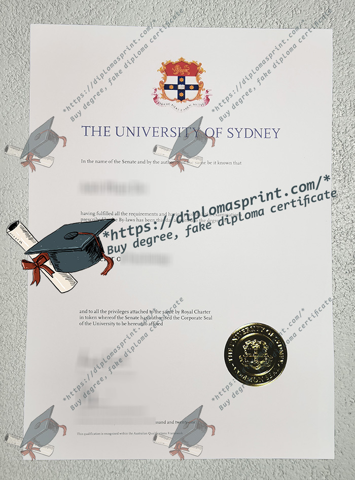 University of Sydney Diploma, USYD Diploma University of Sydney Diploma, USYD Diploma
