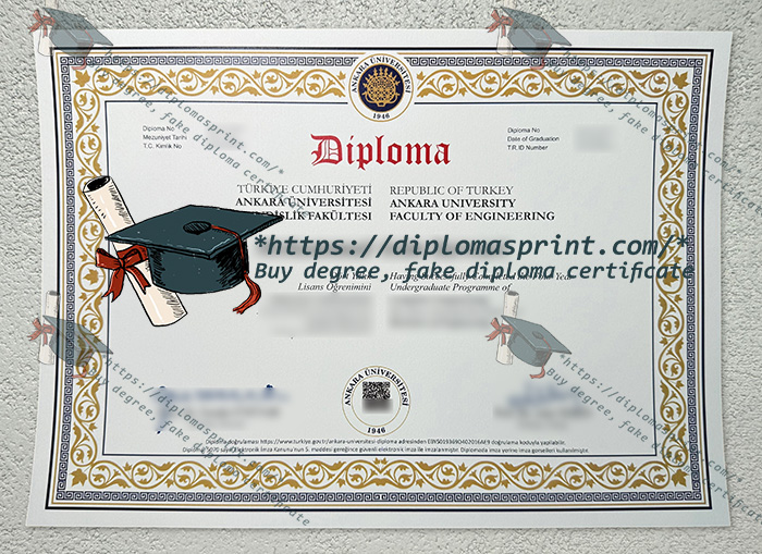 Ankara University Diploma, Ankara Üniversitesi Diploma Ankara University Diploma, Ankara Üniversitesi Diploma